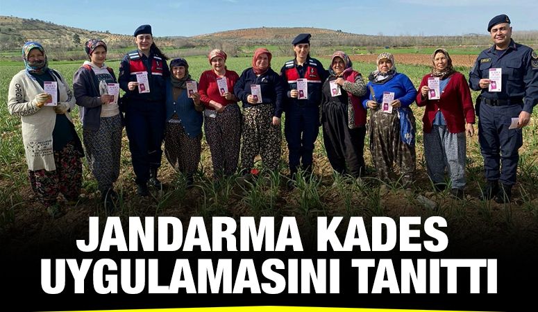 Jandarma KADES uygulamasını tanıttı