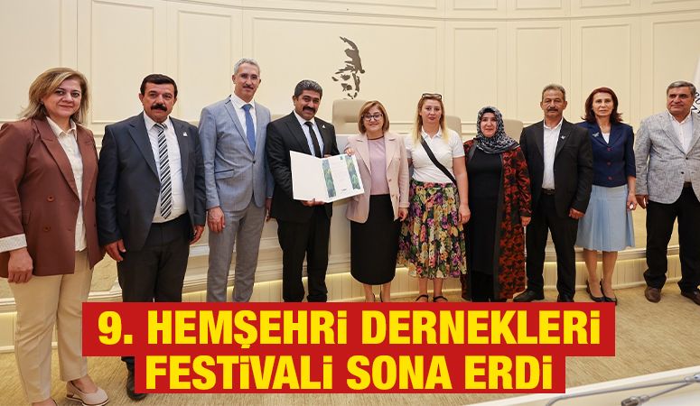 9. HEMŞEHRİ DERNEKLERİ FESTİVALİ SONA ERDİ 
