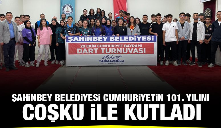 ŞAHİNBEY BELEDİYESİ CUMHURİYETİN 101. YILINI COŞKU İLE KUTLADI