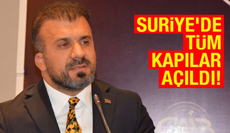 Suriye'de tüm kapılar açıldı!