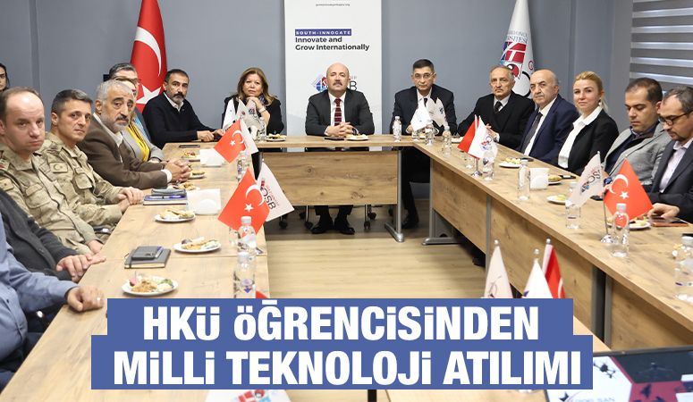 HKÜ Öğrencisinden Milli Teknoloji Atılımı