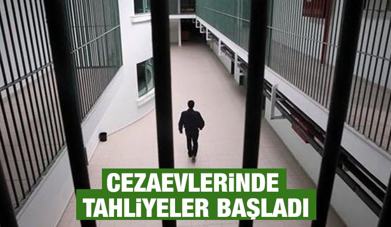 Cezaevlerinde Tahliyeler Başladı