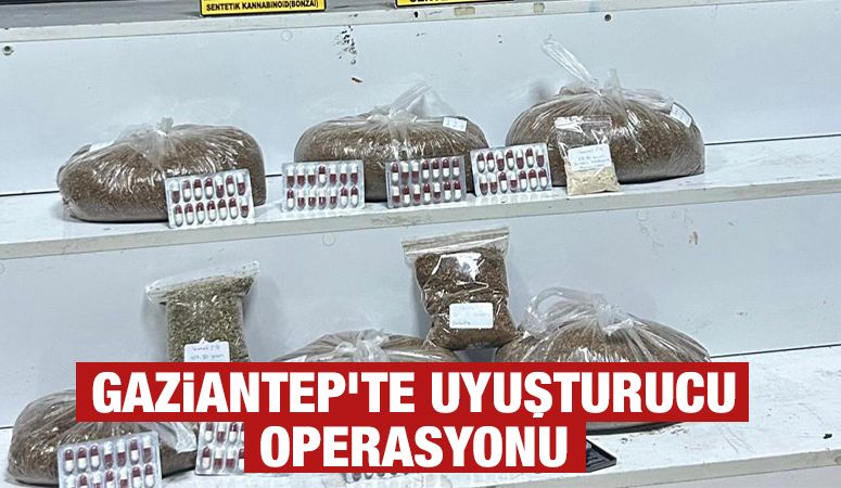 Gaziantep’te Uyuşturucu Operasyonu: 3 Şüpheli Yakalandı