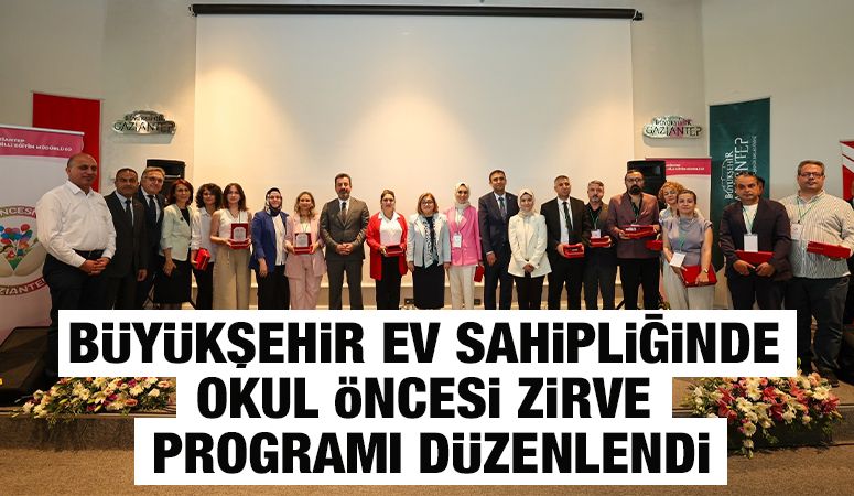BÜYÜKŞEHİR EV SAHİPLİĞİNDE OKUL ÖNCESİ ZİRVE PROGRAMI DÜZENLENDİ