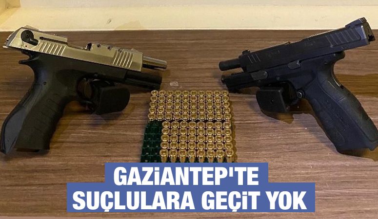 Gaziantep'te Suçlulara Geçit Yok