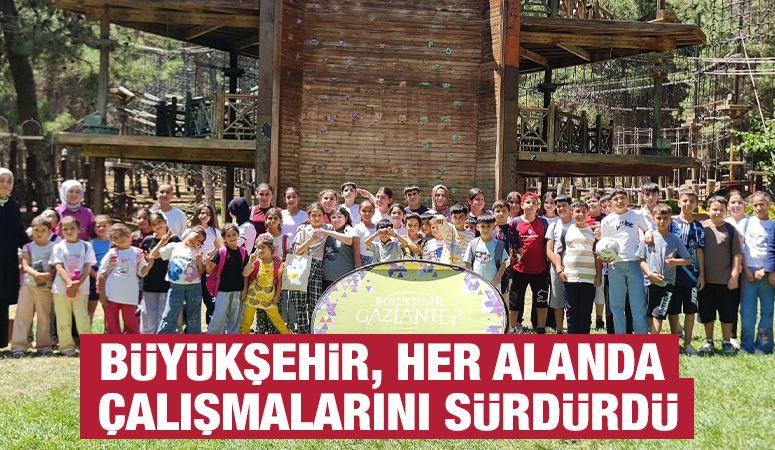 BÜYÜKŞEHİR, HER ALANDA ÇALIŞMALARINI SÜRDÜRDÜ