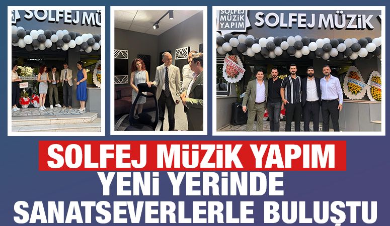 Solfej Müzik Yapım Yeni Yerinde Sanatseverlerle Buluştu
