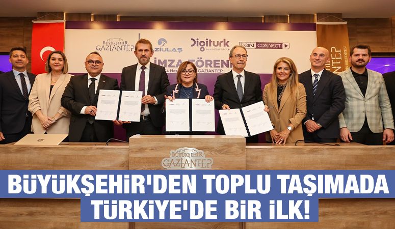 BÜYÜKŞEHİR’DEN TOPLU TAŞIMADA TÜRKİYE’DE BİR İLK!