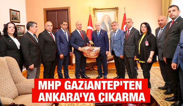 MHP GAZİANTEP’TEN ANKARA’YA ÇIKARMA