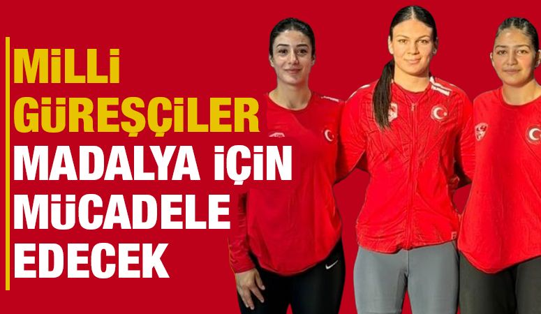 Milli Güreşçiler Madalya İçin Mücadele Edecek
