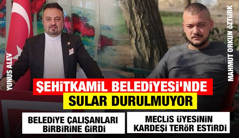 ŞEHİTKAMİL BELEDİYESİ’NDE SULAR DURULMUYOR 