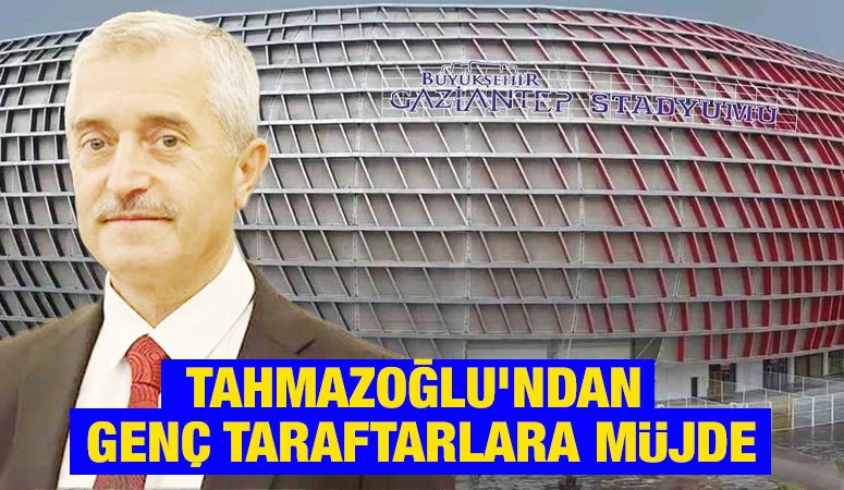 Tahmazoğlu’ndan Genç Taraftarlara Müjde