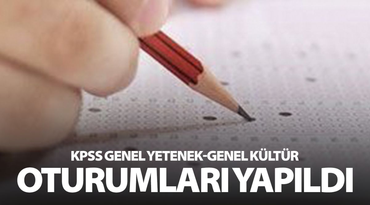 KPSS Genel Yetenek-Genel Kültür oturumları yapıldı