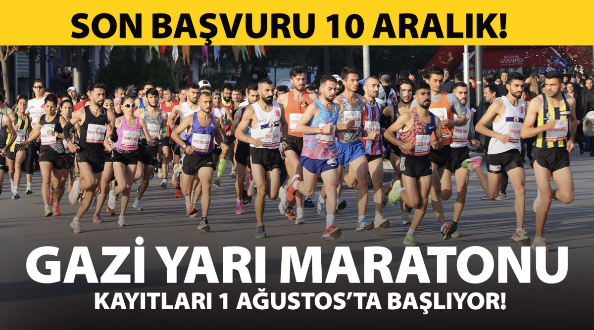 GAZİ YARI MARATONU KAYITLARI 1 AĞUSTOS’TA BAŞLIYOR!