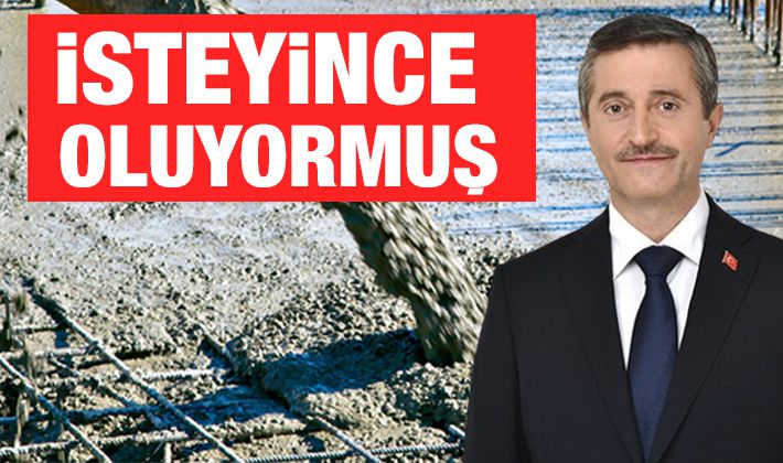 İSTEYİNCE OLUYORMUŞ