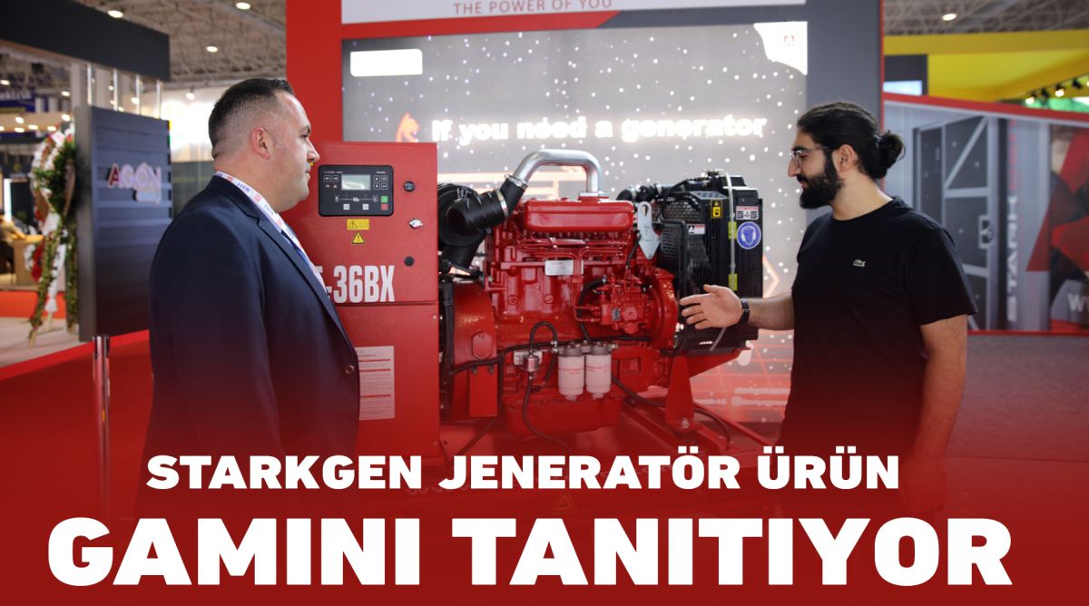 STARKGEN JENERATÖR ÜRÜN GAMINI TANITIYOR