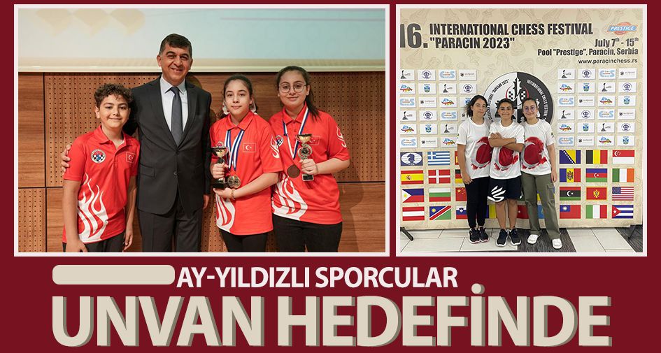 AY-YILDIZLI SPORCULAR UNVAN HEDEFİNDE