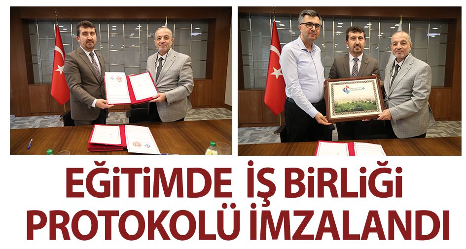 Eğitimde  İş Birliği Protokolü İmzalandı