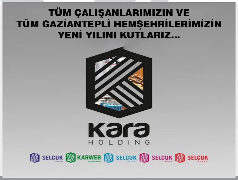 KARA HOLDİNG, MUTLU YILLAR DİLER