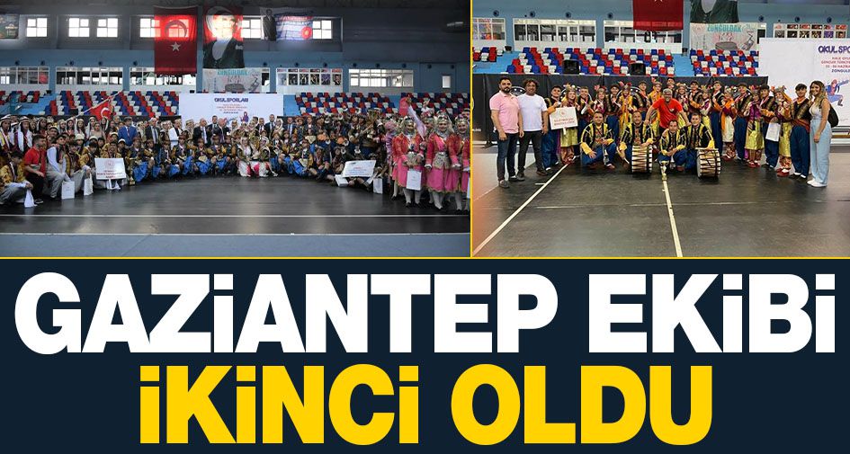 Gaziantep ekibi ikinci oldu