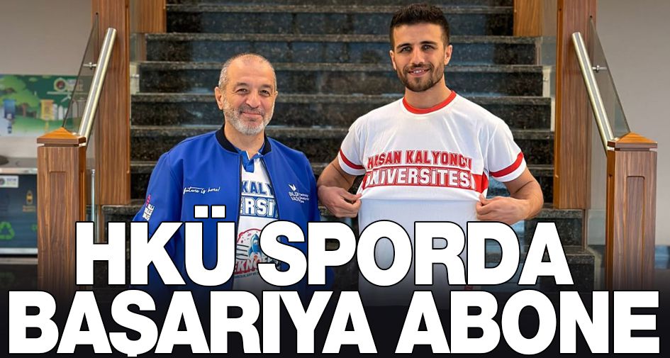 HKÜ Sporda Başarıya Abone