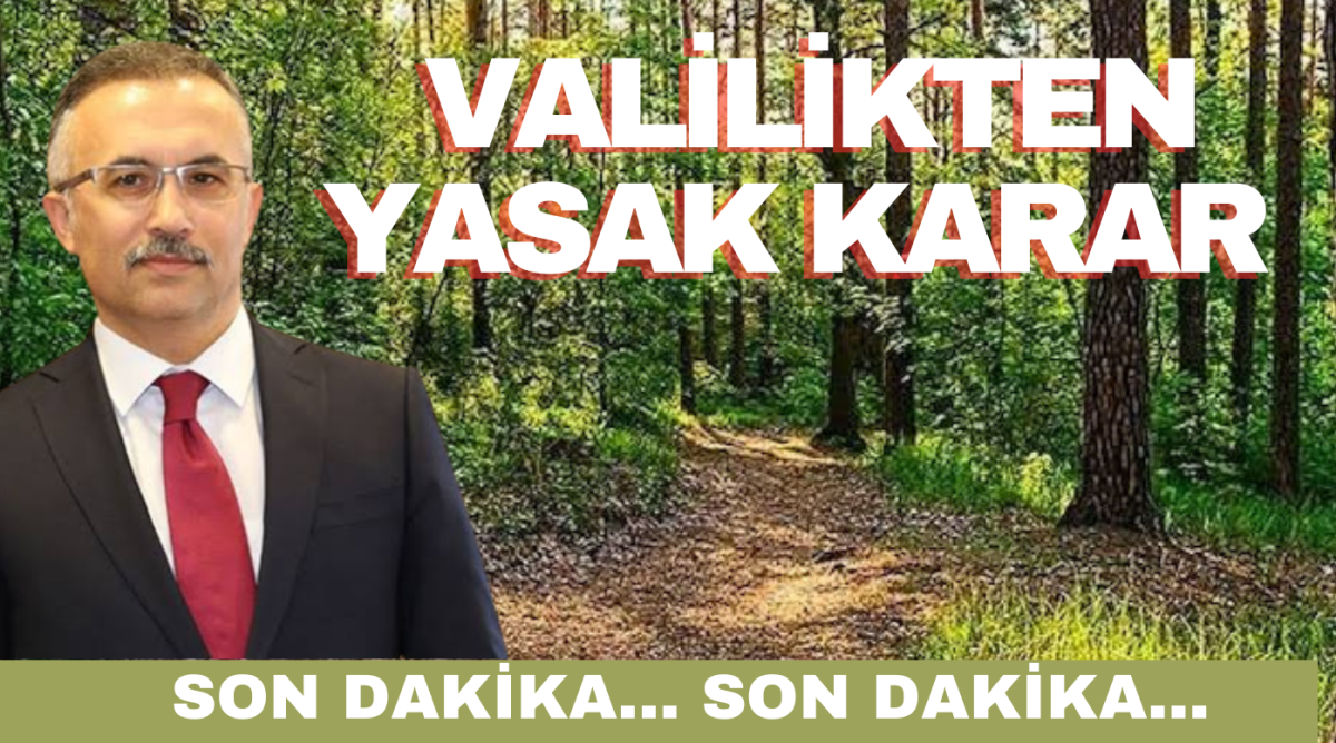 Valilikten yasak karar