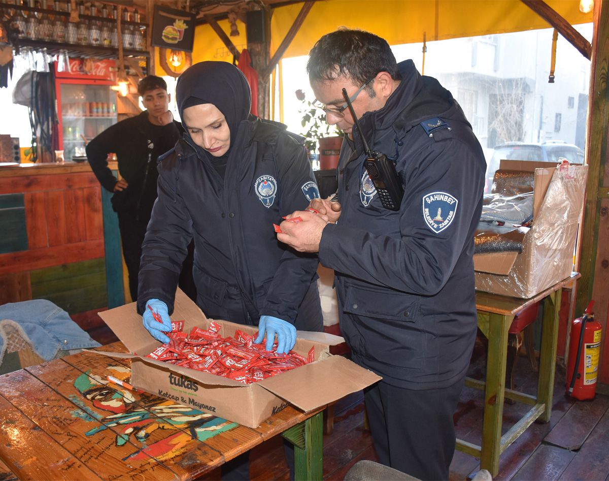 ŞAHİNBEY’DE YILBAŞI ÖNCESİ SIKI DENETİM