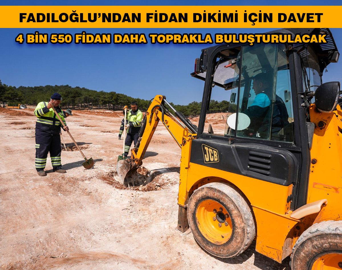 ŞEHİTKAMİL’DEKİ 26. ORMAN İÇİN HAZIRLIKLAR TAMAMLANDI