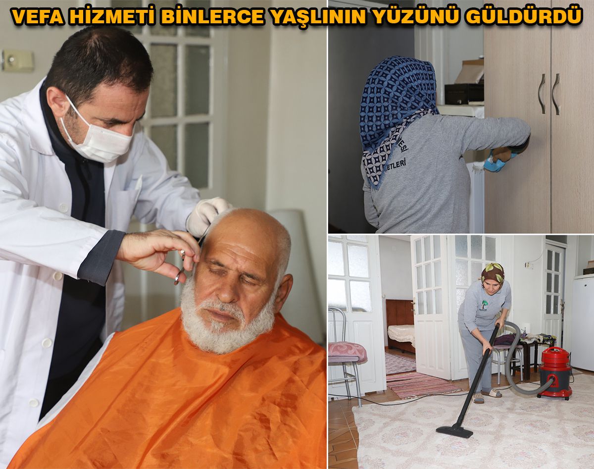 YAŞLILARA, 21 BİN 854 KEZ ‘VEFA’ GÖSTERİLDİ