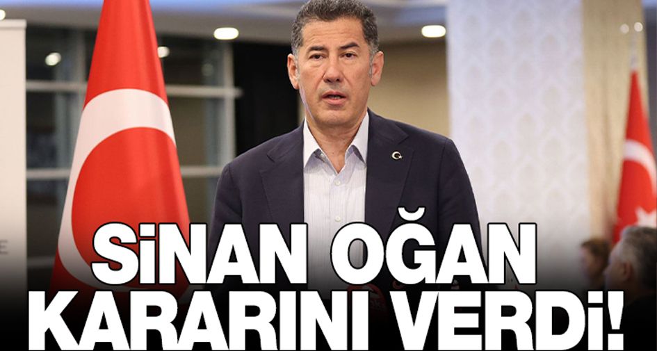 Sinan Oğan kararını verdi!