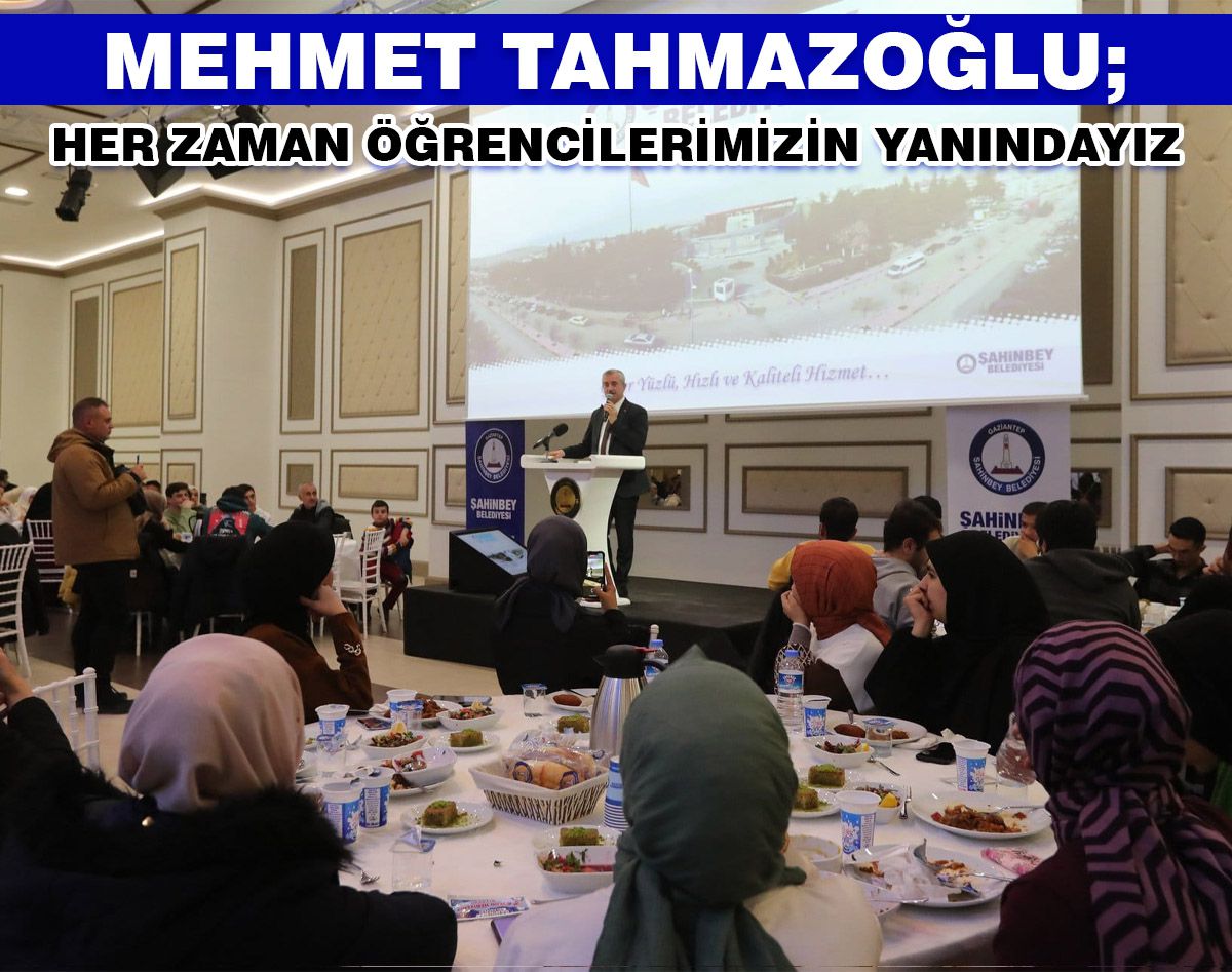 TAHMAZOĞLU ŞAHİNBEYLİ ÖĞRENCİLERİ AĞIRLADI