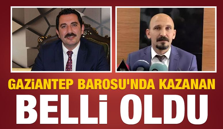 Gaziantep Barosu’nda Kazanan Belli Oldu