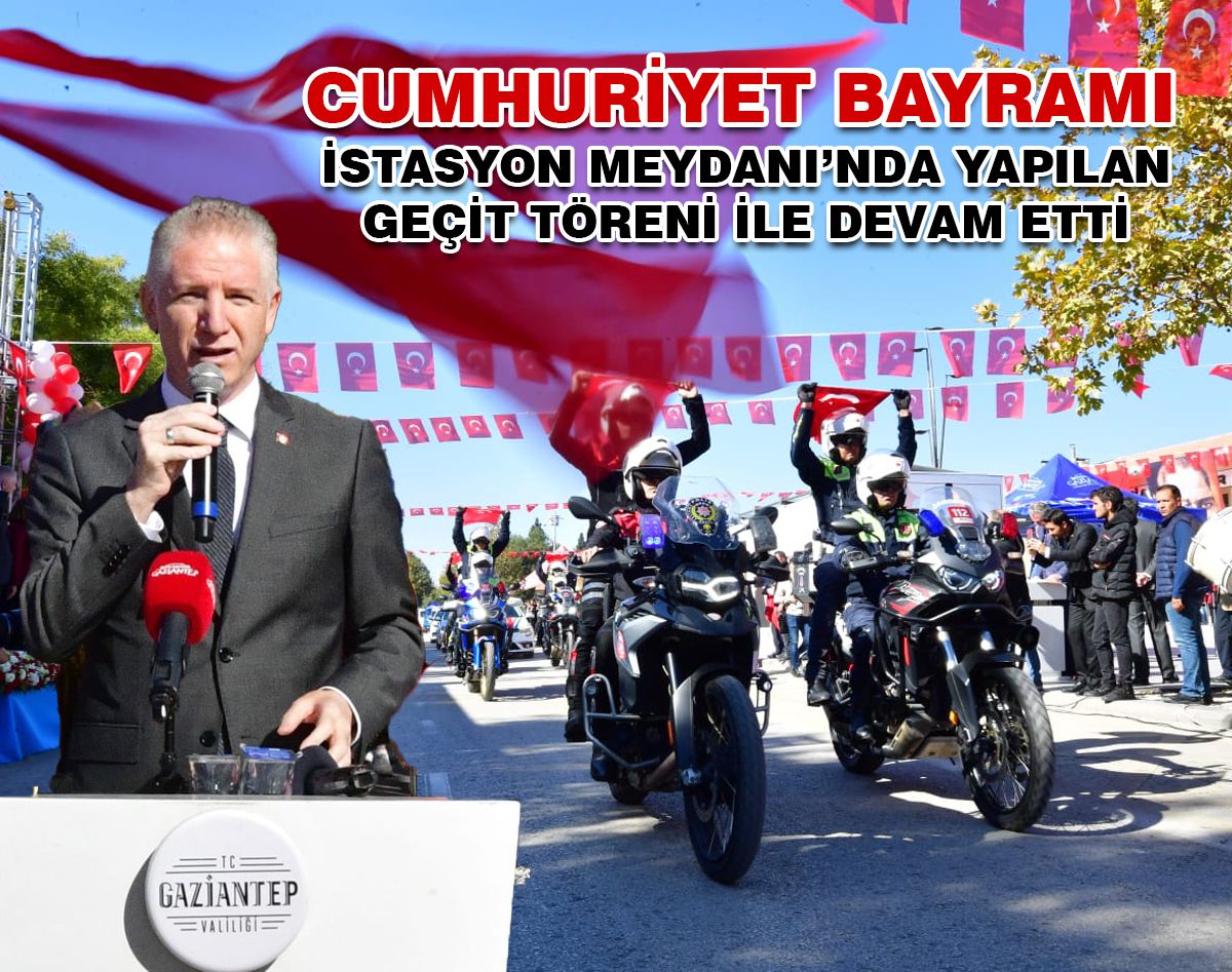 CUMHURİYET BAYRAMI İSTASYON MEYDANI’NDA DEVAM ETTİ