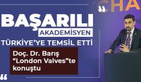 Başarılı akademisyen Türkiye’ye temsil etti