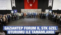 Gaziantep Forum II, STK Özel Oturumu ile Tamamlandı