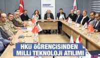 HKÜ Öğrencisinden Milli Teknoloji Atılımı