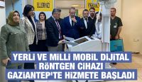 Yerli ve Milli Mobil Dijital Röntgen Cihazı Gaziantep’te Hizmete Başladı