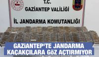 Gaziantep’te jandarma kaçakçılara göz açtırmıyor