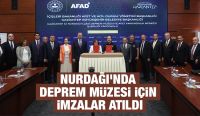 Nurdağı'nda Deprem Müzesi İçin İmzalar Atıldı