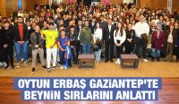 Oytun Erbaş Gaziantep’te Beynin Sırlarını Anlattı