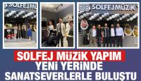 Solfej Müzik Yapım Yeni Yerinde Sanatseverlerle Buluştu