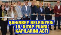 ŞAHİNBEY BELEDİYESİ 10. KİTAP FUARI KAPILARINI AÇTI