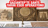 Gaziantep’te sahte tarihi eser operasyonu