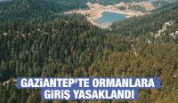 Gaziantep’te Ormanlara Giriş Yasaklandı
