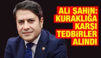 Ali Şahin: Kuraklığa Karşı Tedbirler Alındı