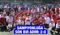 ŞAMPİYONLUĞA SON BİR ADIM 2-0