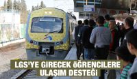 LGS’YE GİRECEK ÖĞRENCİLERE ULAŞIM DESTEĞİ