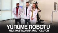 YÜRÜME ROBOTU FELÇ HASTALARINA UMUT OLUYOR