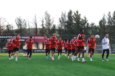 Gaziantep FK, Erzurumspor maçı hazırlıklarına başladı