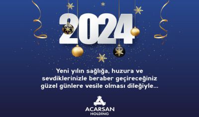 Acarsan Holding'den yeni yıl mesajı